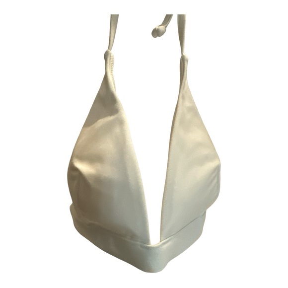 Victoria's Secret White String Bikini Top - Picture 3 of 7